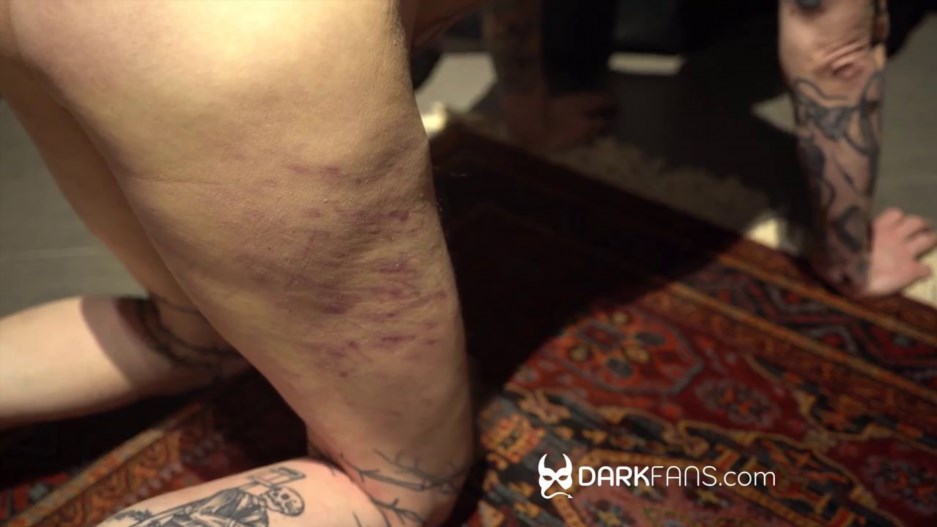 SADIC SADIE - Brandmarking My Slave And After Heavy Caning, Corporal Play Fant